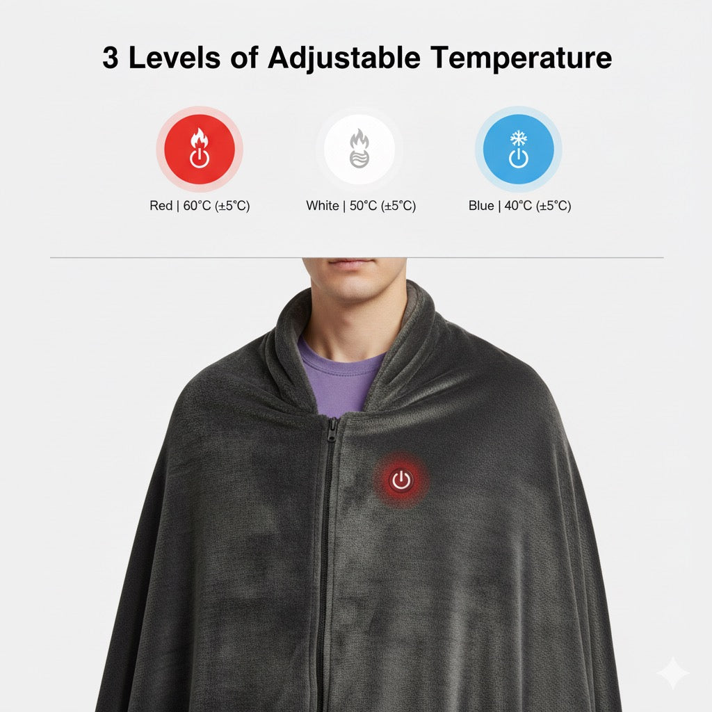 WarmAura™ Electric Heating Blanket